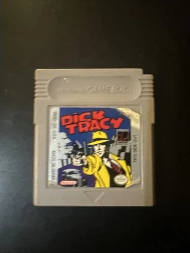 Dick Tracy (Nintendo Game Boy) Cartridge - Tested & Working