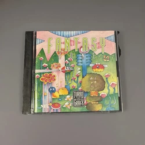Fantasy Zone COMPLETE CIB (Game Case Manual) TurboGrafx-16 TG16