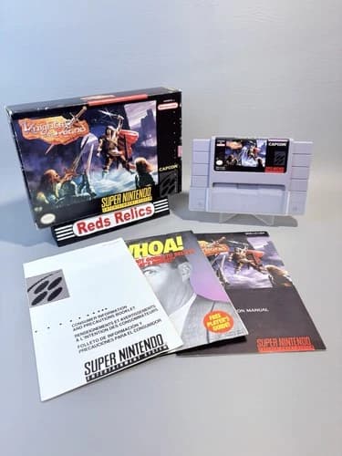 Knights of the Round Complete CIB - SNES, Super Nintendo, Capcom