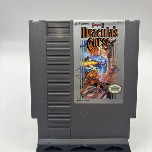 Castlevania III 3 Dracula’s Curse Nintendo NES Tested Cleaned Pins Authentic