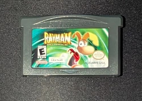 Rayman Advance (Nintendo Game Boy Advance, 2001) GBA CARTRIDGE TESTED