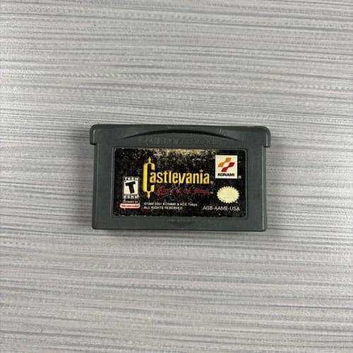 Castlevania Circle of the Moon Nintendo Game Boy Advance GBA Authentic