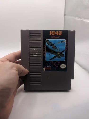 1942 Nintendo Entertainment System NES Authentic Tested Working