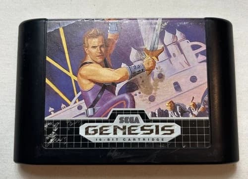 Strider (Sega Genesis, 1990) - Authentic Cartridge Only FULLY TESTED!!!