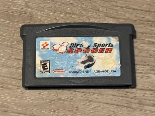 Disney Sports Soccer Nintendo Game Boy Advance GBA Authentic