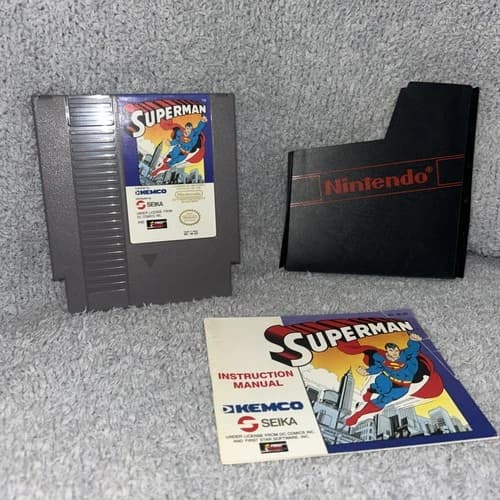 Superman Cib Nes Nintendo