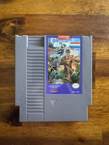G.I. Joe: The Atlantis Factor Nintendo NES Cleaned/Tested