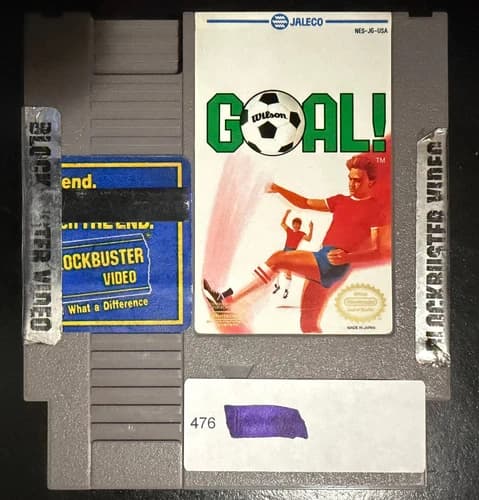 Goal! - NES Nintendo Entertainment System - Jaleco - Acceptable Condition
