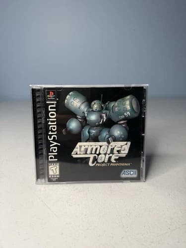 Armored Core: Project Phantasma (Sony PlayStation 1, 1998) PS1 Complete Read