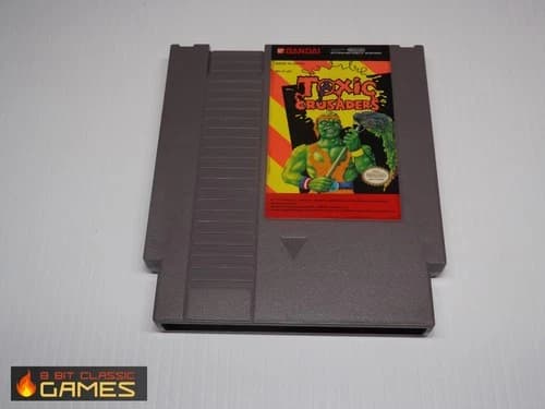 Toxic Crusaders GAME ONLY - NINTENDO NES - 429a