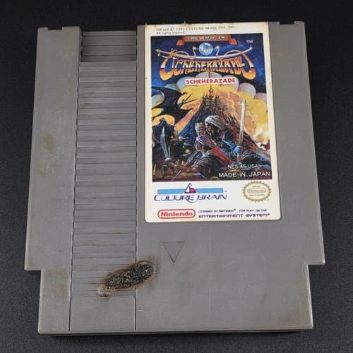 The Magic of Scheherazade (Nintendo Entertainment System, 1989) Cart Only Tested