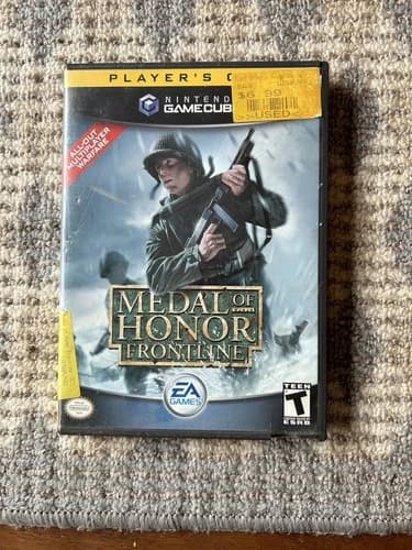 Nintendo GameCube Medal of Honor Frontline Players Edition Not Checked