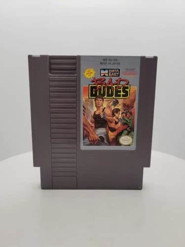 Bad Dudes Nintendo NES Tested And Working Cartridge Only