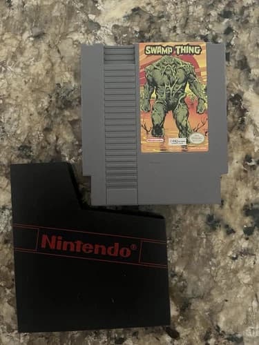 Swamp Thing (Nintendo, NES, ) Cartridge ~Authentic👀 Tested☑️ ~Super Rare🔥🔥