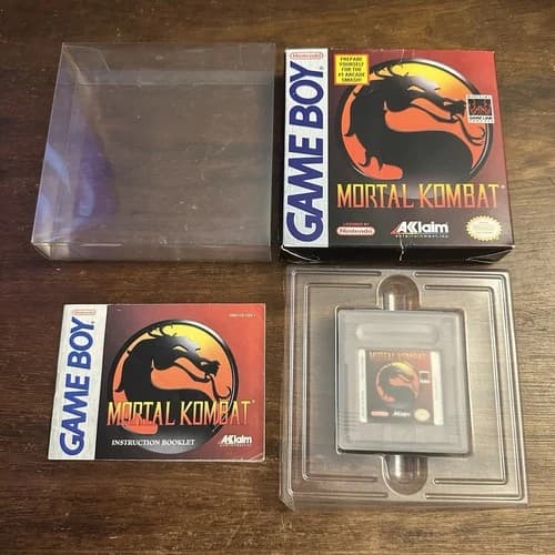 Mortal Kombat (Nintendo Game Boy) Complete - Tested - Authentic