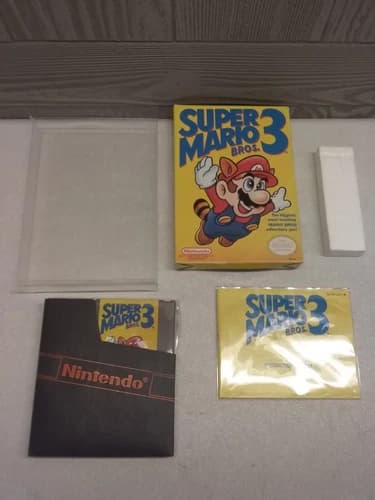 Nintendo NES Super Mario Bros 3 Complete CIB 1990 Pre-owned