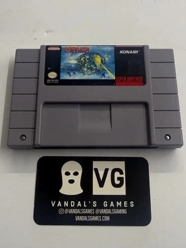 SNES - Cybernator Super Nintendo Cart Only #2937