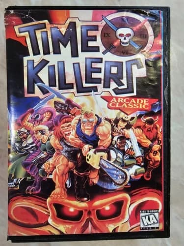 Time Killers Video Game for Sega Mega Drive 16 bit Game Cartridge tested