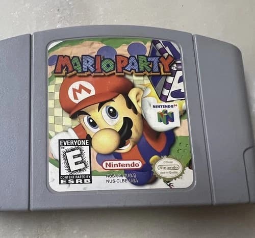 Mario Party (Nintendo 64,N64) Authentic! Cart Only! Tested! Fast shipping!
