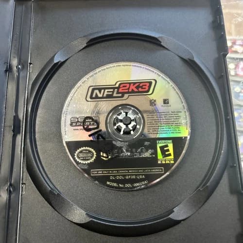NFL 2k3 (Nintendo GameCube, 2002) Disc Only