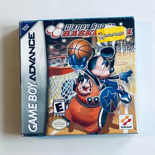 Disney Sports Basketball 🏀 (USA) — Gameboy Advance GBA — CIB/Complete