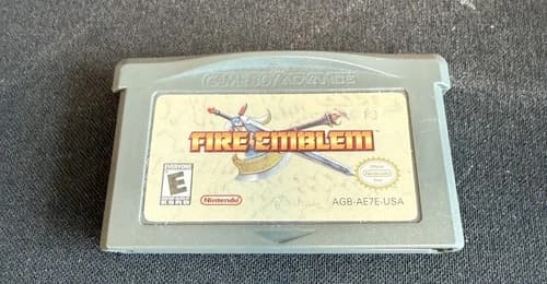 Fire Emblem - Nintendo Game Boy Advance GBA Tested Authentic
