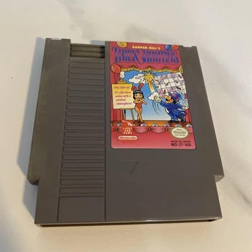 Barker Bill's Trick Shooting NES Nintendo Cartridge Only TESTED