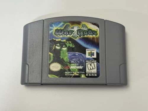 WarGods N64 (Nintendo 64, 1996) Authentic Cartridge Tested & Working!!!