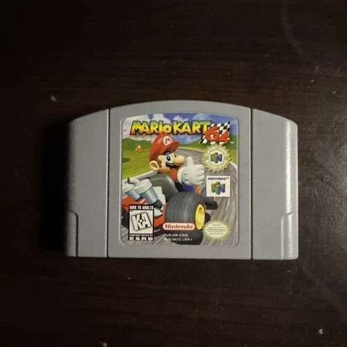 Mario Kart 64 (Nintendo 64, N64 - AUTHENTIC - Player's Choice - Cartridge Only
