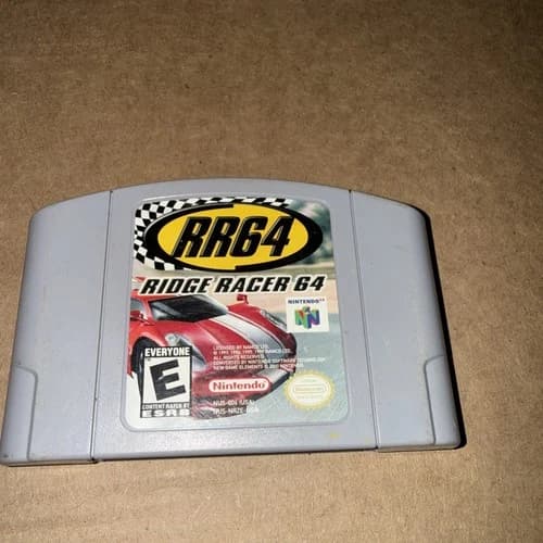 Ridge Racer 64 RR64 (Nintendo 64 N64) Authentic Cartridge Only CLEAN