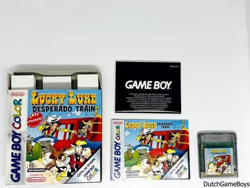 Gameboy Color - Lucky Luke - Desperado Train - EEU