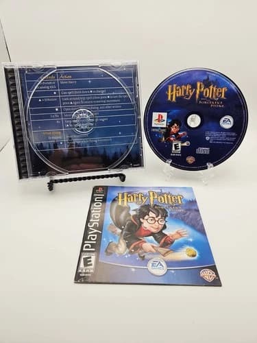 Harry Potter and the Sorcerers Stone PlayStation 1 PS1 Complete