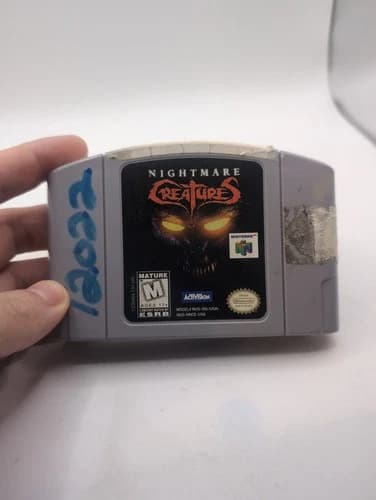 Nightmare Creatures Nintendo 64 N64 Authentic Tested