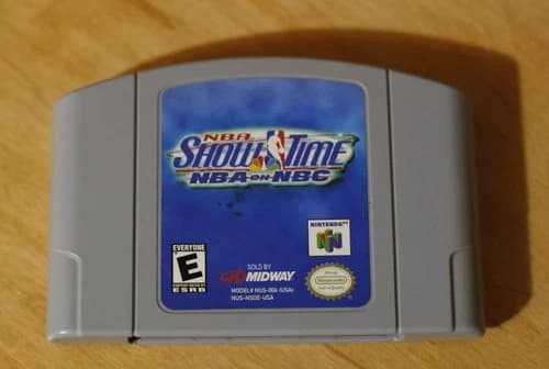 NBA Showtime NBA on NBC (N64, NUS-NSOE-USA) Cart