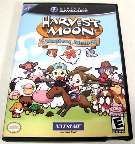 Harvest Moon: Magical Melody Nintendo GameCube 2006 Complete w/ Manual CIB