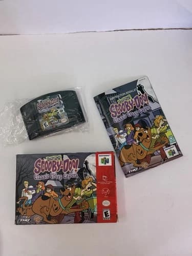 Scooby-Doo Classic Creep Capers (Nintendo 64 N64) Complete in Box CIB