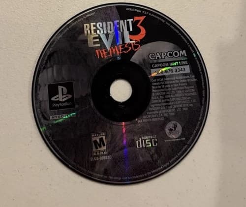 Resident Evil 3 Nemesis (PlayStation 1 PS1) DISC ONLY - Tested and working