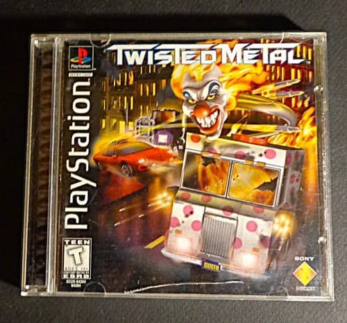 TWISTED METAL PS1 PlayStation 1 Sony CIB Tested w/Manual