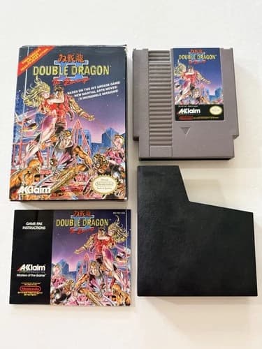 Double Dragon 2 II: The Revenge (Nintendo NES, 1990) Complete CIB