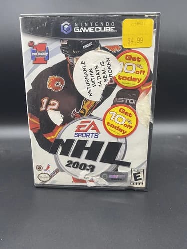 NHL 2004 (Nintendo GameCube, 2003) - Complete W/ Manual CIB Tested & Working!