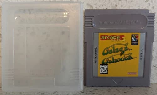 Arcade Classics 3 Galaga Galaxian Nintendo Game Boy Authentic
