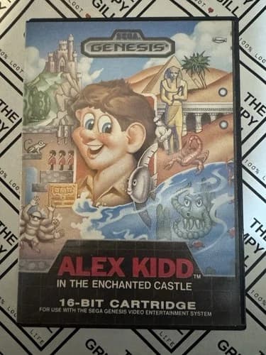 Alex Kidd in the Enchanted Castle (Sega Genesis, 1990) CIB - Single Owner