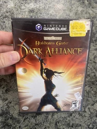Baldur's Gate: Dark Alliance (Nintendo GameCube, 2002) Complete In Box CIB Works
