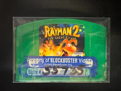 Rayman 2: The Great Escape (Nintendo 64, 1999) Cart Only Authentic Tested N64