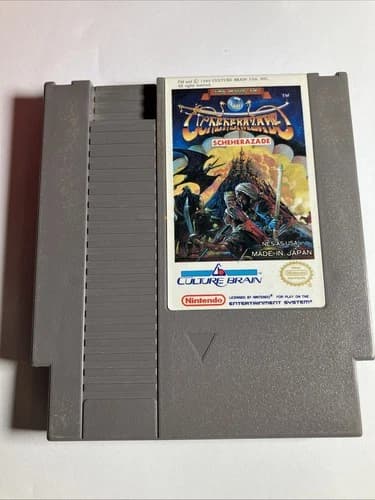 The Magic of Scheherazade (Nintendo NES, 1989)