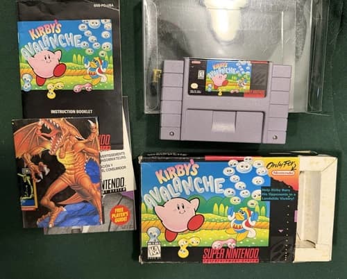 Kirby's Dream Course Super Nintendo SNES Complete in Box Manual Tested