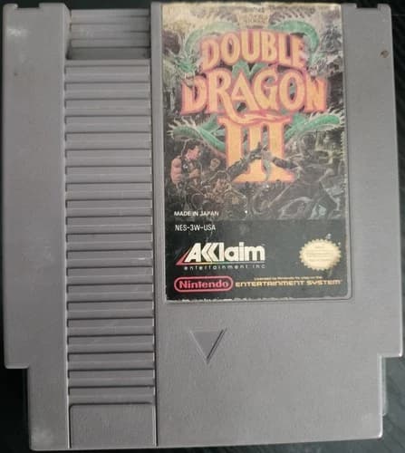 Double Dragon III: The Sacred Stones (NES) Authentic & Tested Cart Only