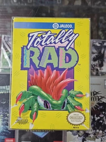 Totally Rad (Nintendo NES, 1991) Complete CIB Game Manual Box Authentic TESTED