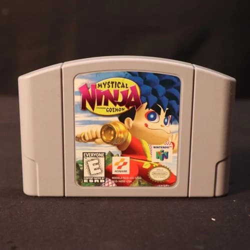 Mystical Ninja Starring Goemon Nintendo 64 N64 Cart Only 1998 Tested