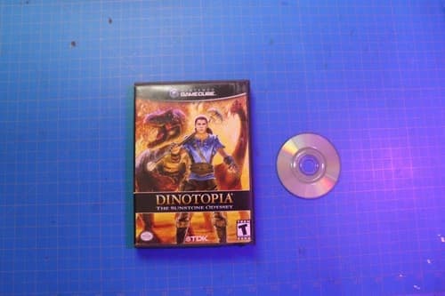 Dinotopia The Sunstone Odyssey Nintendo GameCube Complete CIB